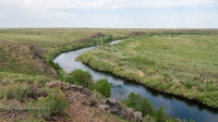 Усть-Карабутакские утесы на Кумаке. Май 2021 года