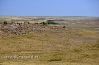 Карабутакский гранитный массив (скалы Шонкал). Июль 2012 года