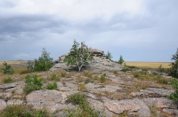 Карабутакский гранитный массив (скалы Шонкал). Июль 2015 года