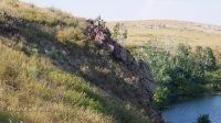 Ащельсайские Красный и Белый утесы