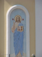 Храм апостола Иоанна Богослова села Чёрный Отрог. Июль 2010 года