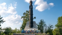 Мемориальный лесопарк на месте гибели В.М. Комарова. Июль 2022 года
