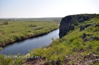 Река Камсак (Камсакты). Май 2012 года