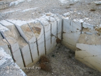 Айдырлинское месторождение мрамора. Июль 2012 года