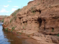 Водопады на реке Янгиз