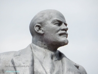 Памятник В.И. Ленину с. Сакмара. Июль 2023 года